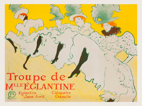La Troupe de Mademoiselle √âglantine, 1896