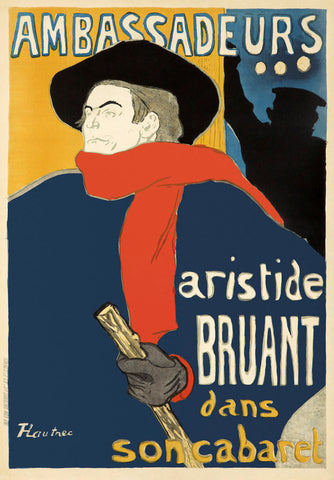 Ambassadeurs: Aristide Bruant, 1892