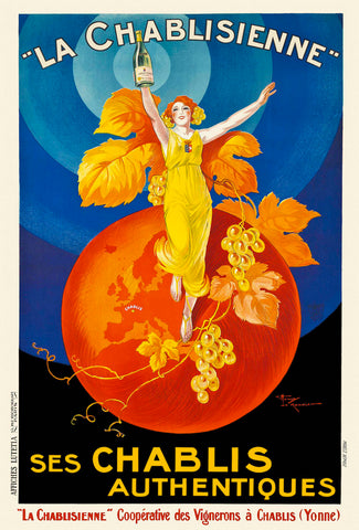 La Chablisienne Ses Chablis Authentiques, 1926