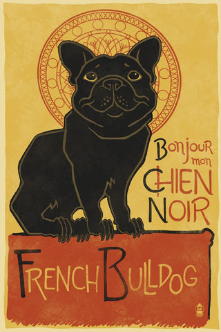 French Bulldog -  Lantern Press - McGaw Graphics