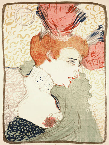 Mademoiselle Marcelle Lender, 1895 -  Henri de Toulouse Lautrec - McGaw Graphics