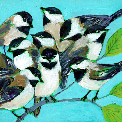 Too Many Chickadees -  Jennifer Lommers - McGaw Graphics