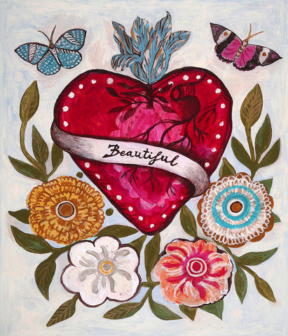 Beautiful Heart -  Mercedes Lagunas - McGaw Graphics