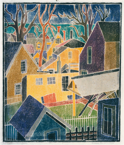 Provincetown Back Yards, 1926