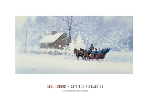 Cape Cod Sleighride -  Paul Landry - McGaw Graphics