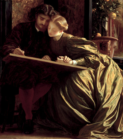 Painter's Honeymoon, about 1864 -  Frederic Leighton - McGaw Graphics