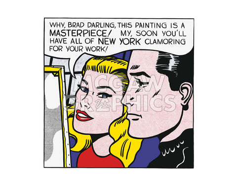 Masterpiece, 1962 -  Roy Lichtenstein - McGaw Graphics
