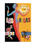 Las Vegas -  Vintage Poster - McGaw Graphics