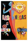 Las Vegas -  Vintage Poster - McGaw Graphics