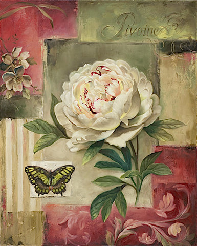 Peony and Butterfly -  Lisa Audit - McGaw Graphics