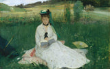 Reading (La lecture), 1873 -  Berthe Morisot - McGaw Graphics