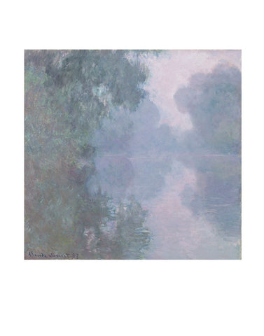 The Seine at Giverny, Morning Mists, 1897 -  Claude Monet - McGaw Graphics