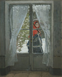 The Red Kerchief: Portrait of Mrs. Monet, 1868-1878 -  Claude Monet - McGaw Graphics