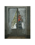 The Red Kerchief: Portrait of Mrs. Monet, 1868-1878 -  Claude Monet - McGaw Graphics