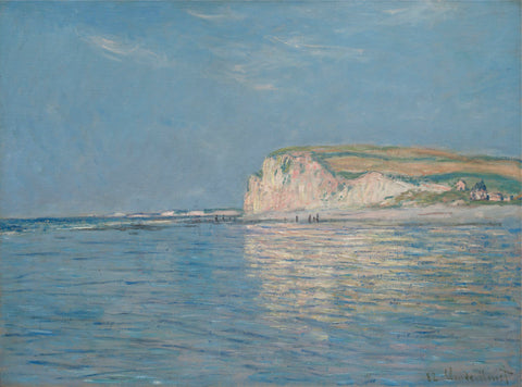 Low Tide at Pourville, near Dieppe, 1882 -  Claude Monet - McGaw Graphics