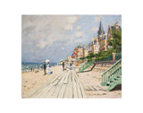 Beach at Trouville, 1870 -  Claude Monet - McGaw Graphics