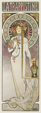 La Trappistine, 1897 -  Alphonse Mucha - McGaw Graphics