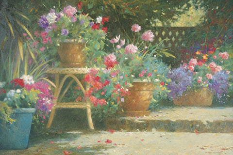 Potted Flowers -  Allan Myndzak - McGaw Graphics