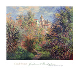 Gardens at Bordighera, 1884 -  Claude Monet - McGaw Graphics