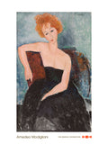 Red-Headed Woman -  Amedeo Modigliani - McGaw Graphics