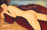 Reclining Nude from the Back, 1917 -  Amedeo Modigliani - McGaw Graphics