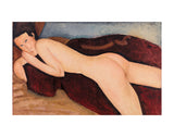 Reclining Nude from the Back, 1917 -  Amedeo Modigliani - McGaw Graphics
