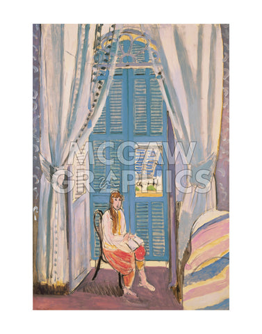 The Venetian Blinds (Les Persiennes), 1919 -  Henri Matisse - McGaw Graphics