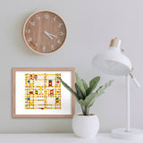 Broadway Boogie Woogie -  Piet Mondrian - McGaw Graphics