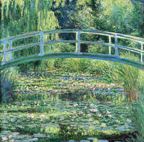 The Water Lily Pond and Bridge -  Claude Monet - McGaw Graphics
