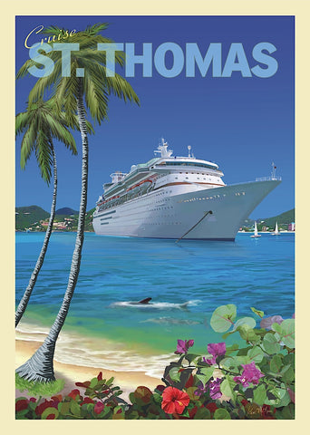 Cruise St. Thomas -  Kem McNair - McGaw Graphics