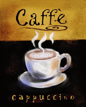 Caffé Cappuccino -  Anthony Morrow - McGaw Graphics