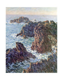 Rock Points at Belle-Ile, 1886 -  Claude Monet - McGaw Graphics