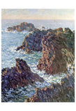 Rock Points at Belle-Ile, 1886 -  Claude Monet - McGaw Graphics