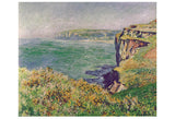 The Cliff at Varengeville, 1882 -  Claude Monet - McGaw Graphics