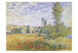 Landscape at Vetheuil -  Claude Monet - McGaw Graphics