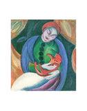 Girl with Cat II -  Franz Marc - McGaw Graphics