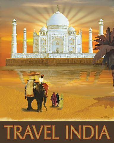 Travel India -  Kem McNair - McGaw Graphics