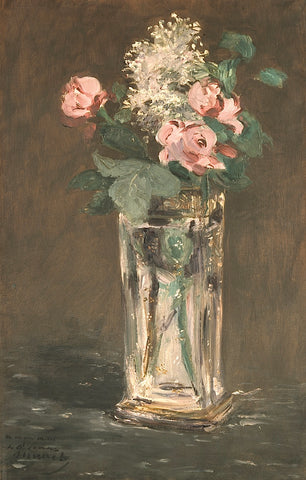 Flowers in a Vase, Ca. 1882 -  Edouard Manet - McGaw Graphics