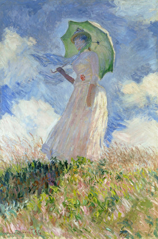 Woman with Parasol -  Claude Monet - McGaw Graphics