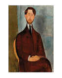 Portrait of Leopold Zborowski -  Amedeo Modigliani - McGaw Graphics