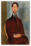 Portrait of Leopold Zborowski -  Amedeo Modigliani - McGaw Graphics