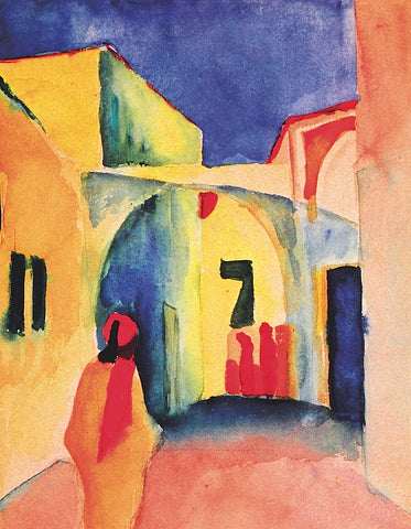 The Casbah -  August Macke - McGaw Graphics