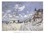 Sur les planches de Trouville -  Claude Monet - McGaw Graphics