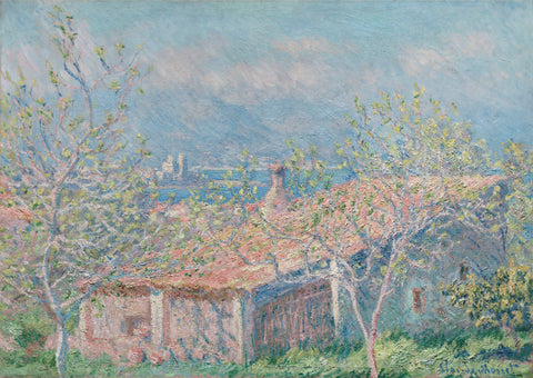 Gardener's House at Antibes, 1888 -  Claude Monet - McGaw Graphics