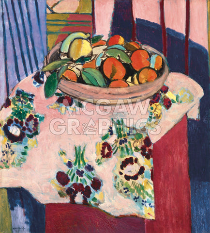 Basket with Oranges -  Henri Matisse - McGaw Graphics