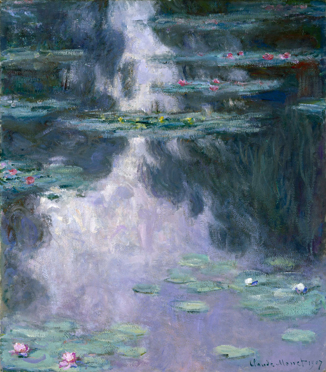 Claude Monet, Water Lilies, Canvas Reproduction