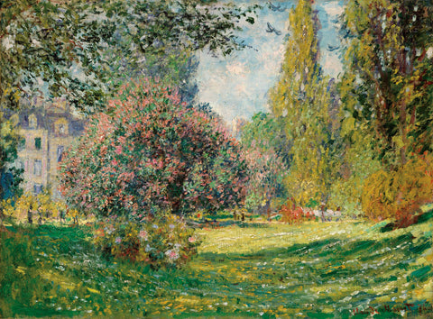 Parc Monceau, 1876 -  Claude Monet - McGaw Graphics