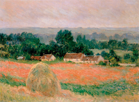 Haystack at Giverny, 1886 -  Claude Monet - McGaw Graphics