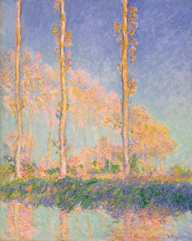 Poplars (Autumn), 1891 -  Claude Monet - McGaw Graphics