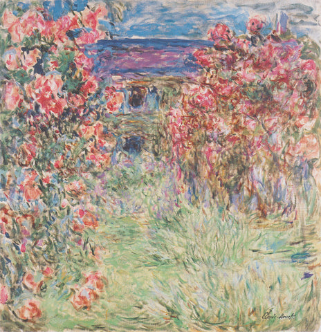 The House Among the Roses, between 1917 and 1919 -  Claude Monet - McGaw Graphics